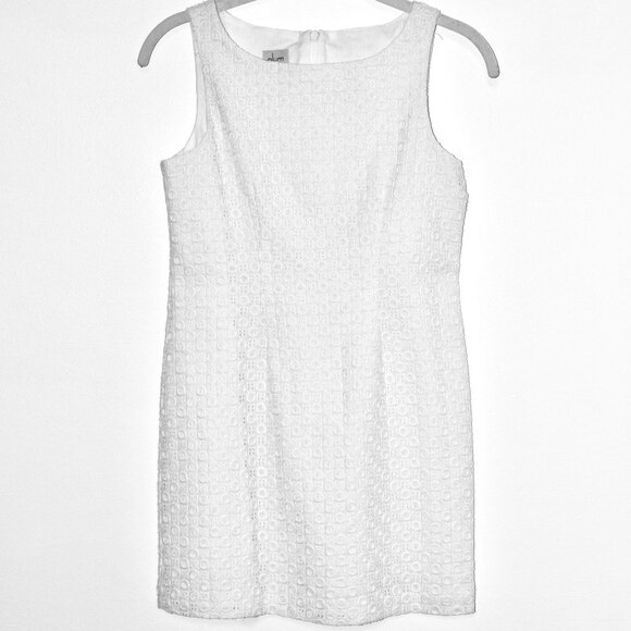 NEW Plum Pudding Sleeveless White Dress - Size 12 - Picture 2 of 10